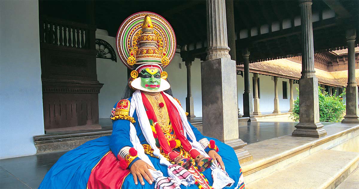 Kathakali Dancer